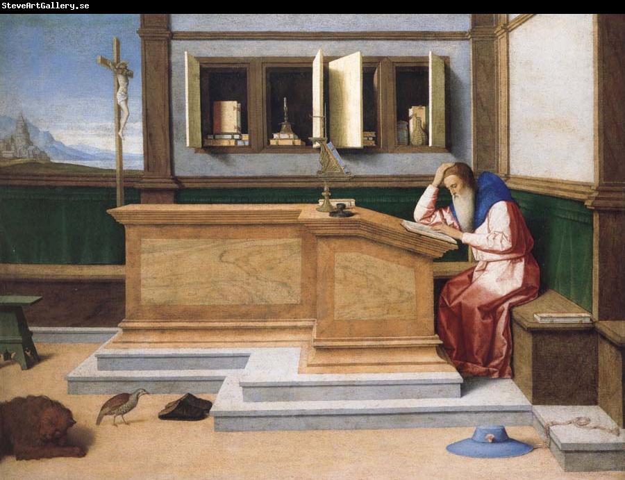 Vincenzo Catena Saint Jerome in His Study